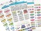 Planner Stickers - Creative Journaling Weekly & Monthly Sticker Bundle
